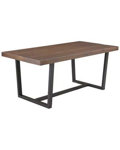 Walker Edison 72in Distressed Solid Wood Dining Table