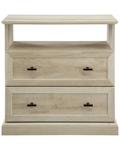 Walker Edison Classic 2-drawer Nightstand