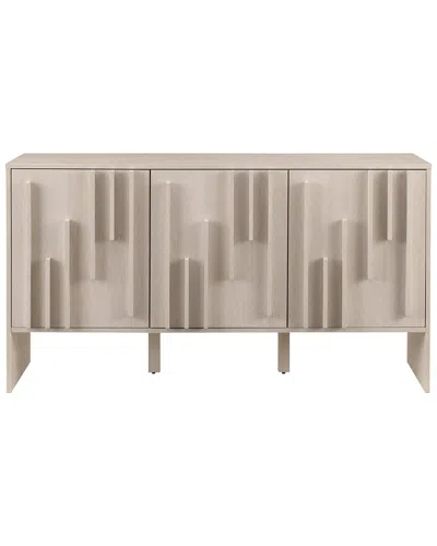 WALKER EDISON WALKER EDISON CONTEMPORARY WOOD DETAILED-DOOR SIDEBOARD