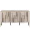 Walker Edison Contemporary Wood Detailed-door Sideboard