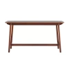Walker Edison Rectangular Wood-top Dining Table In Brown