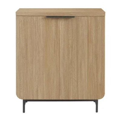 Walker Edison Scandinavian 2-door Accent Cabinet In Brown