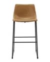 Walker Edison Set Of Two 30in Barstools In Neutral