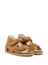 Walkey Strap Sandals In Brown
