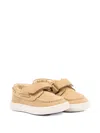 Walkey Touch-strap Moccasins In Neutral