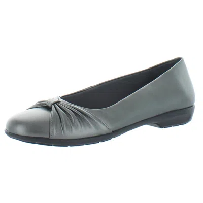 Walking Cradles Fall Womens Leather Slip On Skimmer Shoes