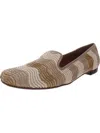 Walking Cradles Foster Womens Faux Leather Slip On Loafers In Multi