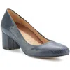 Walking Cradles Jessica Womens Padded Insole Slide On Heels In Multi