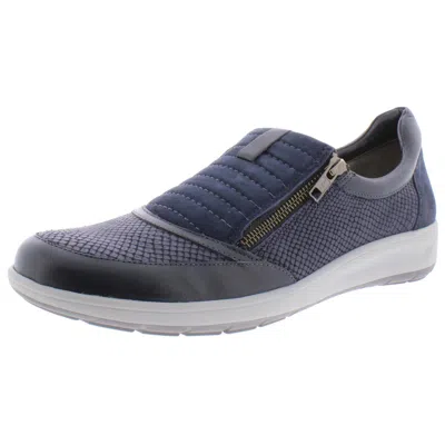 Walking Cradles Orion Womens Mixed Media Slip On Casual Shoes In Multi