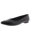 WALKING CRADLES REECE WOMENS LEATHER SLIP ON POINTED TOE FLATS