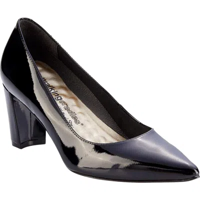 Walking Cradles Samantha Black Patent W-116010-008 Women's