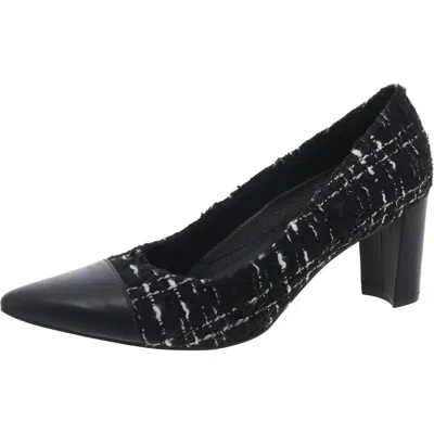 Walking Cradles Stevie Womens Padded Insole Tweed Pumps In Multi