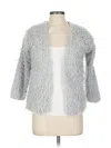 Walking On Sunshine Cardigan Sweater In Gray