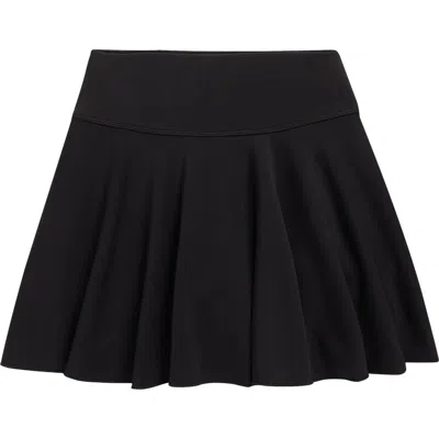 Walking On Sunshine Kids' Cloud Flip Skort In Black