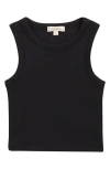 Walking On Sunshine Kids' Cloud Tank In Black