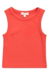 Walking On Sunshine Kids' Cloud Tank In Red
