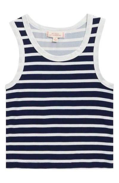 Walking On Sunshine Kids' Stripe Tank In Multi