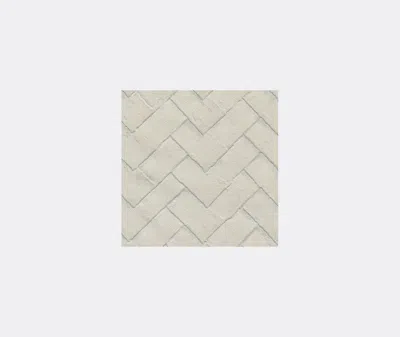 Wall&decò Wallpapers Multicolor 3 In Off White /grey