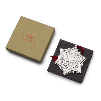 Wallace 2023 Silver Plated Snowflake Ornament 3rd Edition