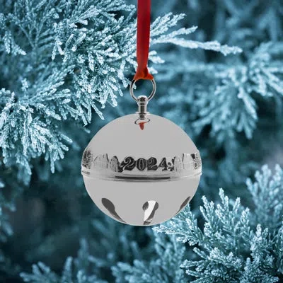 Wallace 2024 Silver-plate Sleigh Bell, 54th Edition