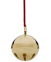 Wallace 2025 Gold-plated Sleigh Bell Ornament, 36th Edition In Gold