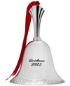 Wallace 2025 Silver-plated Grande Baroque Bell Ornament, 31st Edition In Silver