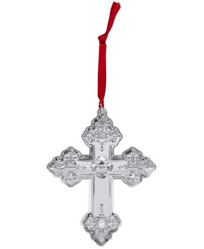 Wallace 2025 Sterling Silver Grande Baroque Cross Ornament, 30th Edition