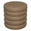 Wallace & Bay Brown Storage Ottoman With Reversible Solid Wood Tray Tops In Brown