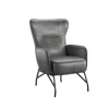 Wallace & Bay Graham Accent Chair, Badlands Charcoal In Gray