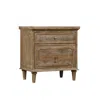 Wallace & Bay Haynes 2-drawer Nightstand In Brown