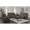 Wallace & Bay Hooper Swivel Gliding Recliner, Chocolate Brown In Brown