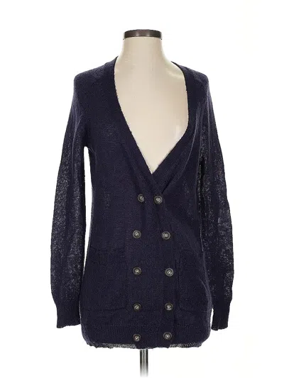 Pre-owned Wallace Cardigan Sweater In Blue