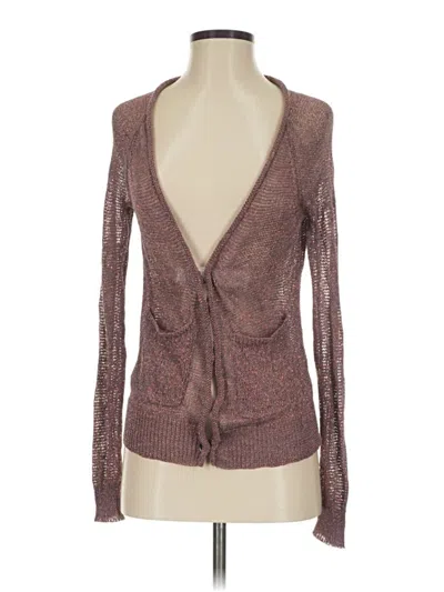 Pre-owned Wallace Cardigan Sweater In Brown