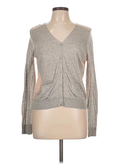 Pre-owned Wallace Cardigan Sweater In Gray
