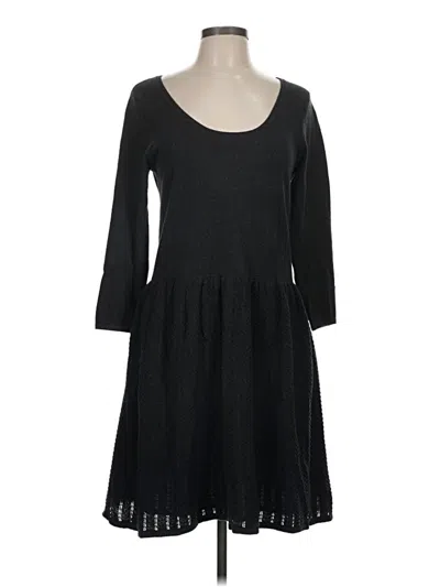 Pre-owned Wallace Casual Dress In Black