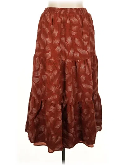Pre-owned Wallace Casual Skirt In Brown