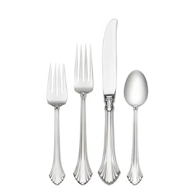Wallace French Regency 4 Piece Sterling Silver Flatware Set, Service For 1