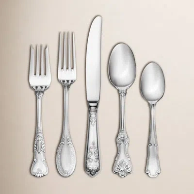 Wallace Hotel 20-piece 18/10 Stainless Steel Flatware Set, Service For 4 In Silver