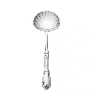 Wallace Italian Sterling Venezia Hostess Helper Shell/berry Spoon
