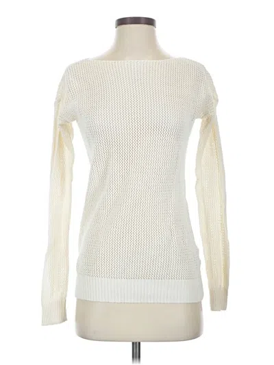 Pre-owned Wallace Long Sleeve Turtleneck In White