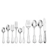 Wallace Luxe 77 Piece Flatware Set, Service For 12 In Silver