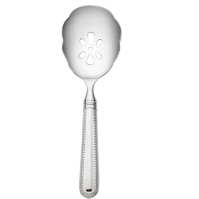 Wallace Palatina Sterling Silver Pierced Serving Spoon
