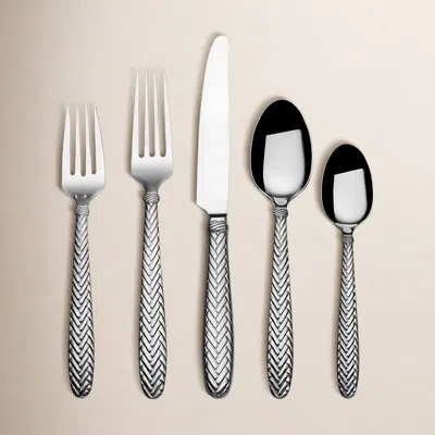 Wallace Reins 20-piece 18/10 Stainless Steel Flatware Set, Service For 4