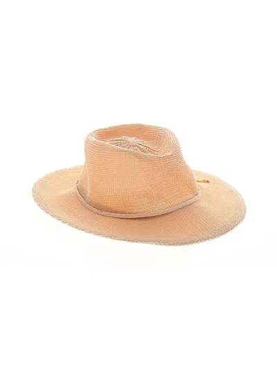 Pre-owned Wallace Sewell Sun Hat In White