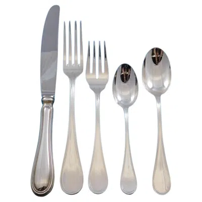 Pre-owned Wallace Silversmiths Giorgio By Wallace Italy Sterling Silver Flatware Set Service Dinner 30 Pieces