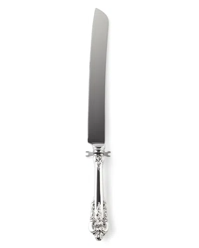 Wallace Silversmiths Grand Baroque Cake Knife In Silver