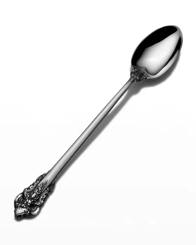 Wallace Silversmiths Grande Baroque Infant Feeding Spoon In Silver
