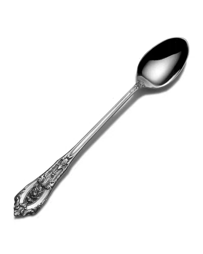 Wallace Silversmiths Rose Point Infant Feeding Spoon In Silver