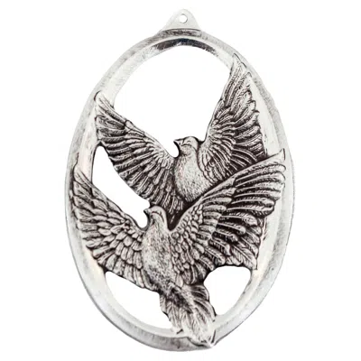 Pre-owned Wallace Silversmiths Sterling Silver Christmas Ornament