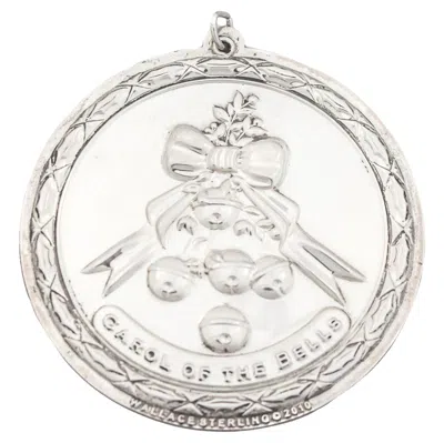 Pre-owned Wallace Silversmiths Sterling Silver Christmas Ornament